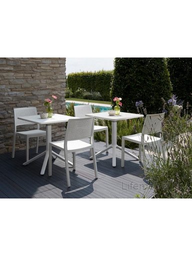 Пластиковый стул Emi слоновая кость