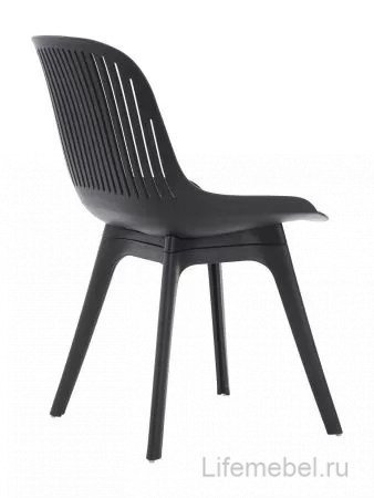 Пластиковый стул Grace черный / черные ноги