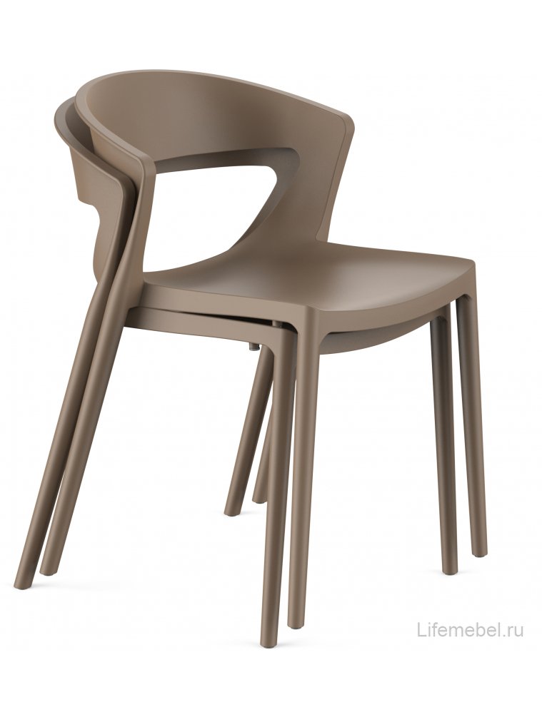 Пластиковый стул Градно капучино