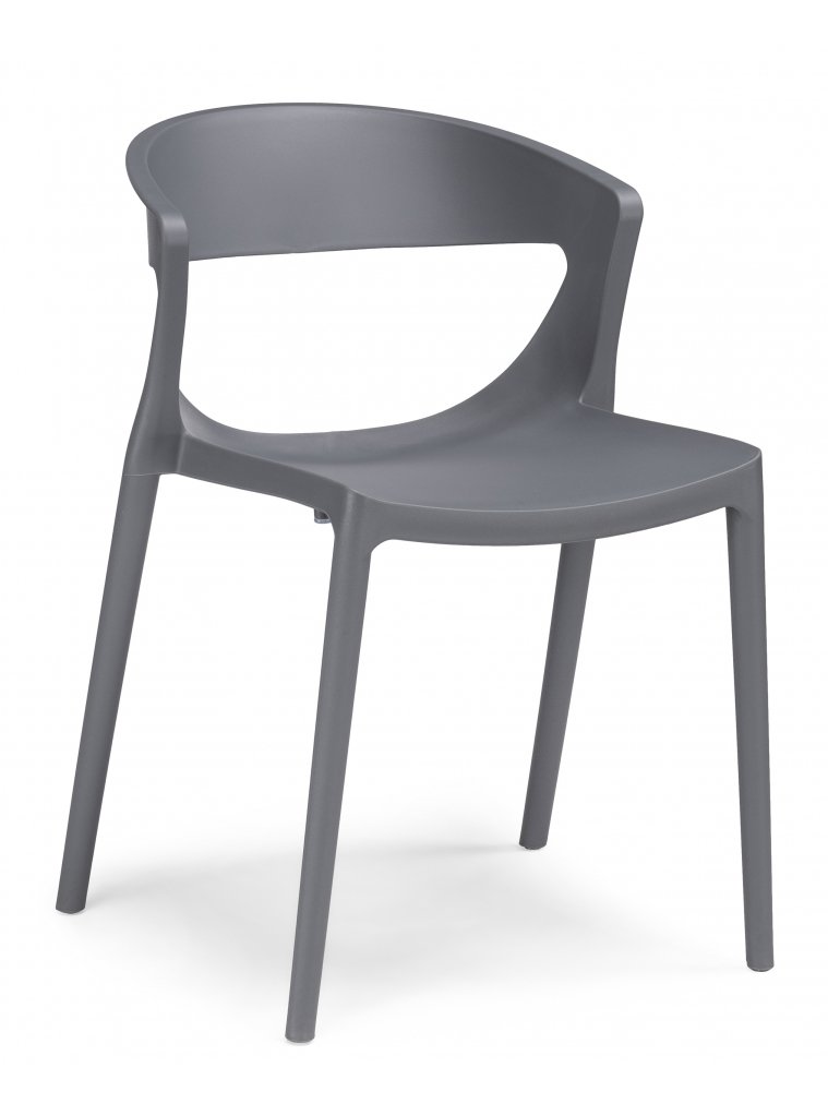 Пластиковый стул Градно серый