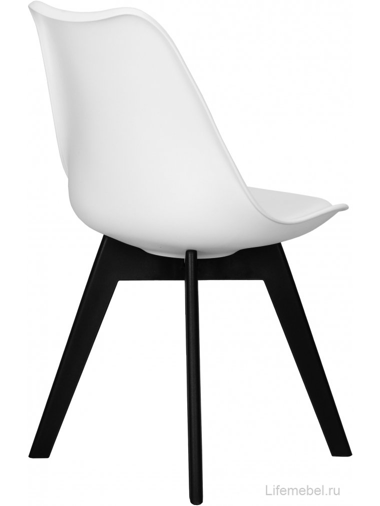 Пластиковый стул Harry белый / черный
