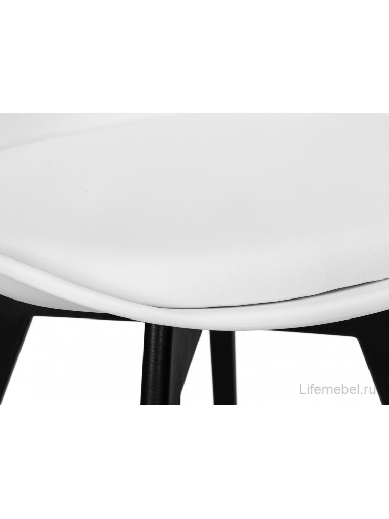 Пластиковый стул Harry белый / черный