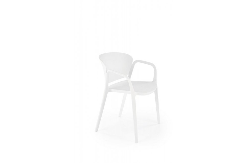 Пластиковый стул K491 белый