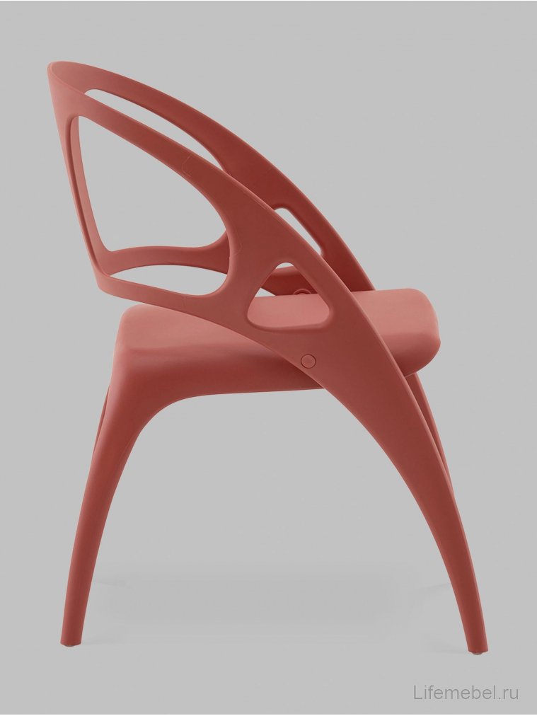 Пластиковый стул Эллара бордо