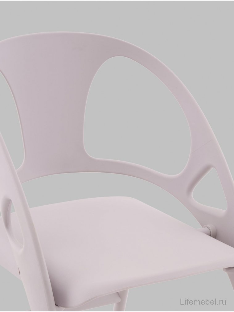 Пластиковый стул Эллара нежно-фиолетовый
