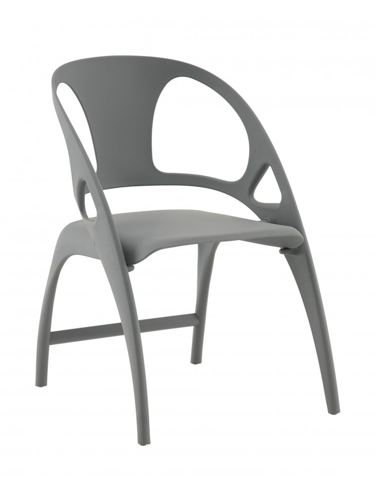 Пластиковый стул Эллара серый