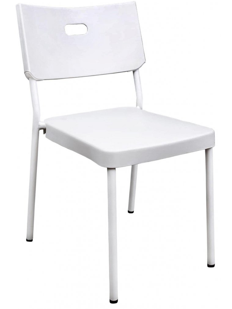 Пластиковый стул Lou белый