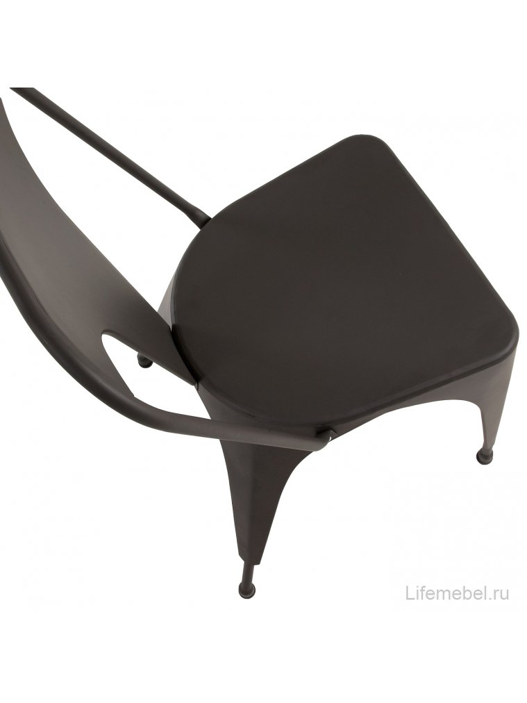 Пластиковый стул Malibu графит