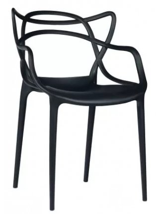 Пластиковый стул Masters черный