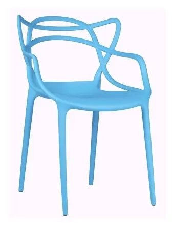 Пластиковый стул Masters синий