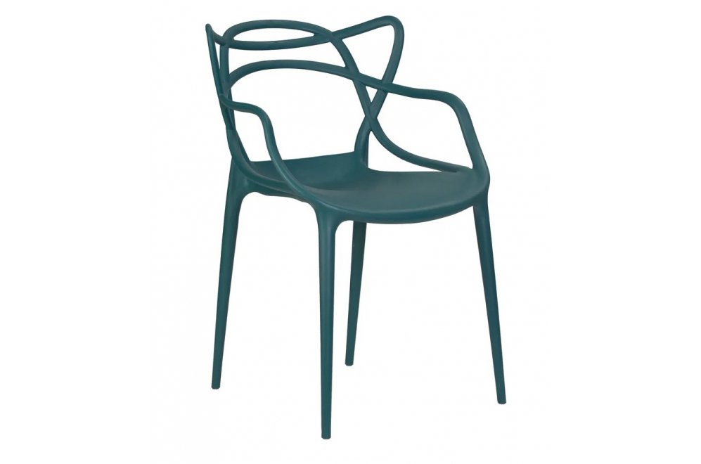 Пластиковый стул Masters зеленый