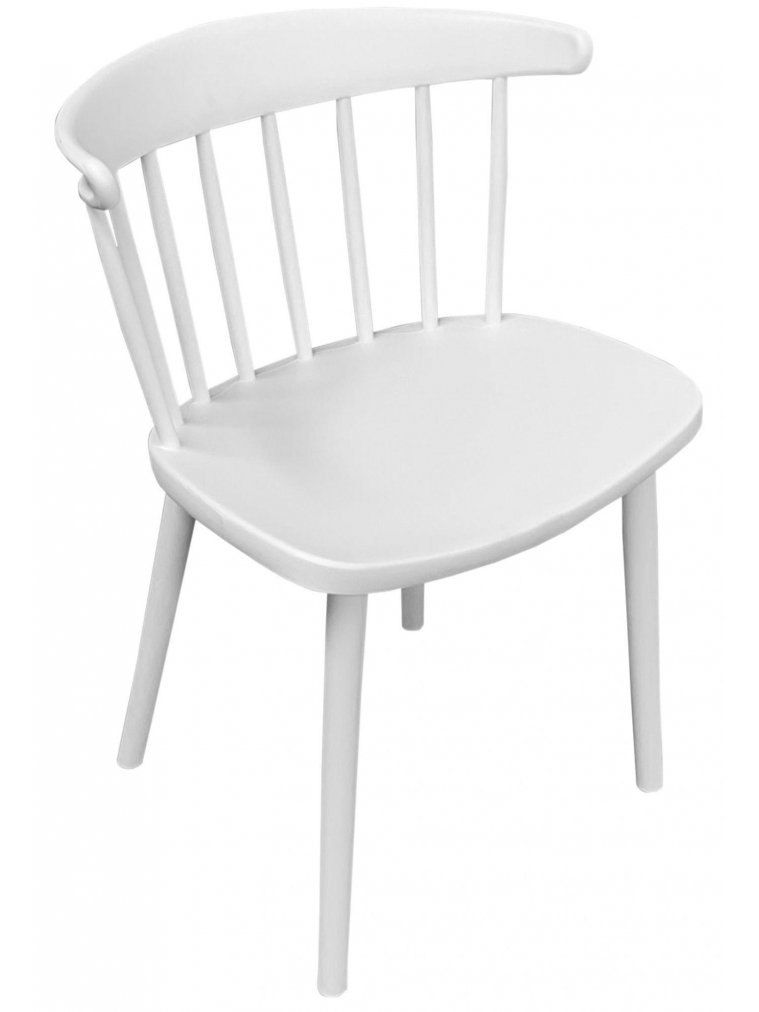 Пластиковый стул Milt белый