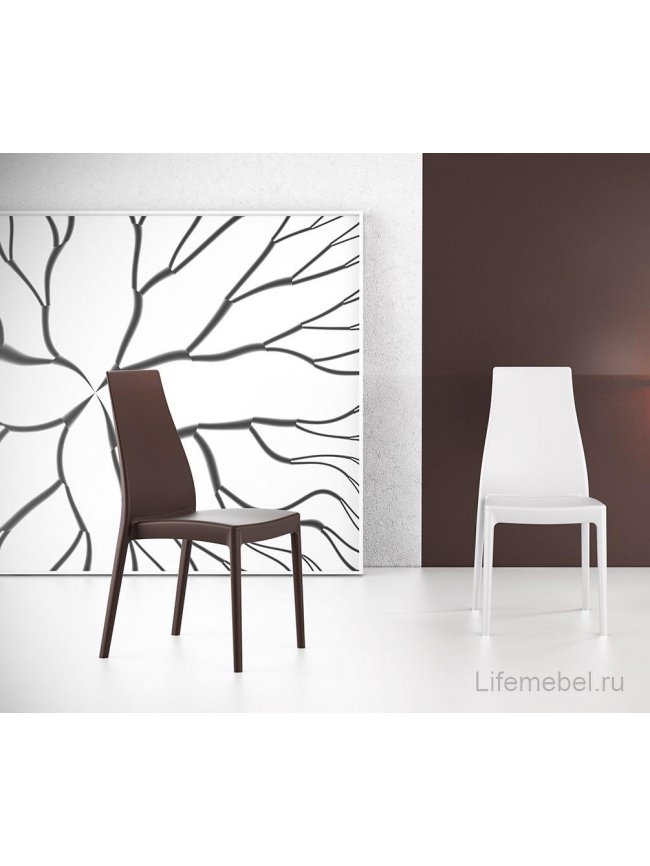 Пластиковый стул Miranda белый