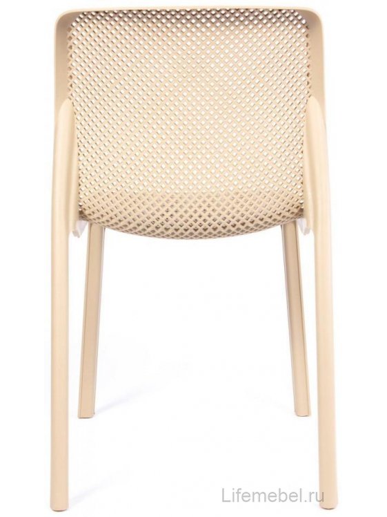 Пластиковый стул Relax кремовый