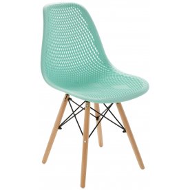 Пластиковый стул Eames DSW Grid DC122