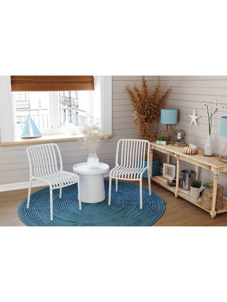 Пластиковый стул Sheffilton SHT-S173 Белый