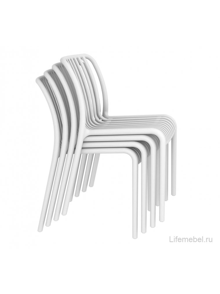 Пластиковый стул Sheffilton SHT-S173 Белый