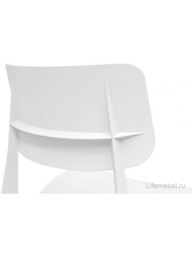 Пластиковый стул SHT-S110 белый