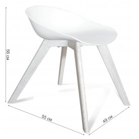 Пластиковый стул SHT-ST19/S39