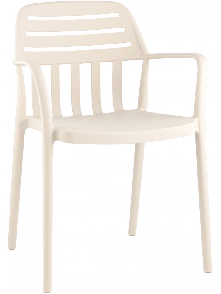 Пластиковый стул Siena бежевый