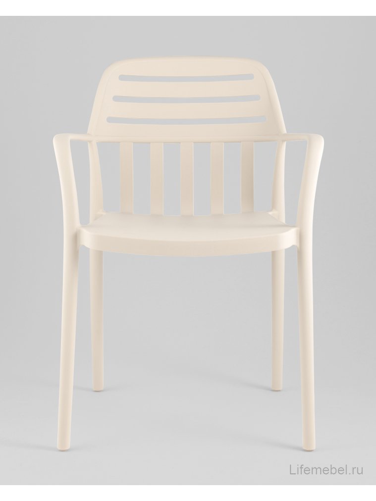 Пластиковый стул Siena бежевый