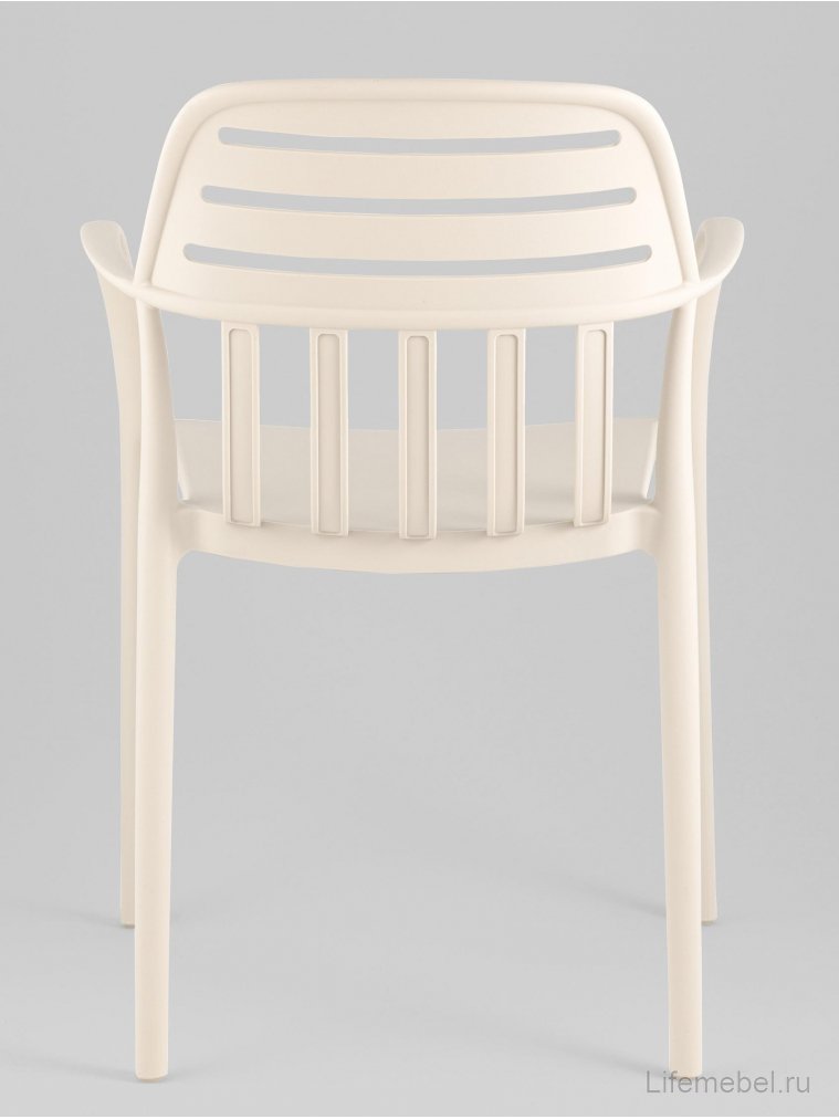 Пластиковый стул Сирена бежевый