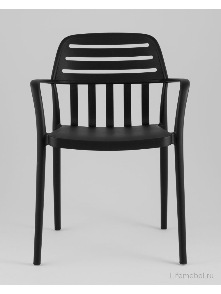 Пластиковый стул Siena черный