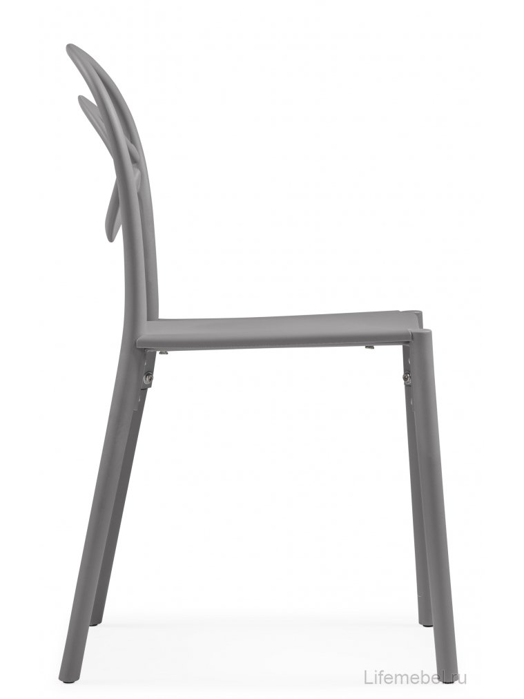 Пластиковый стул Simple gray