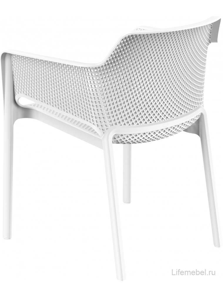 Пластиковый стул Сирион белый