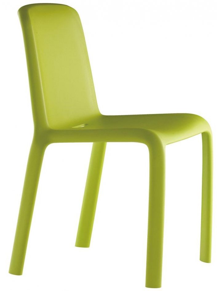 Пластиковый стул Snow зеленый