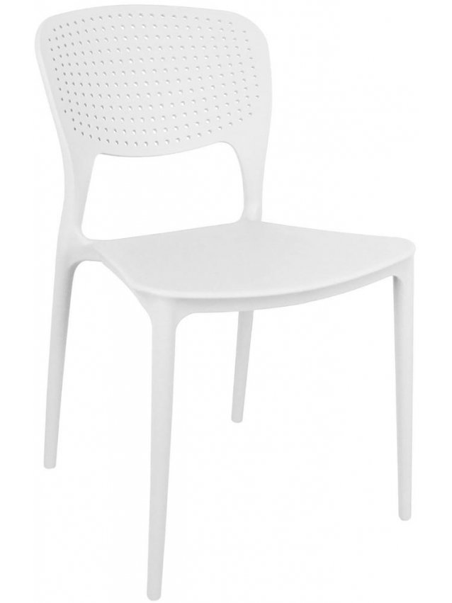 Пластиковый стул Spot белый
