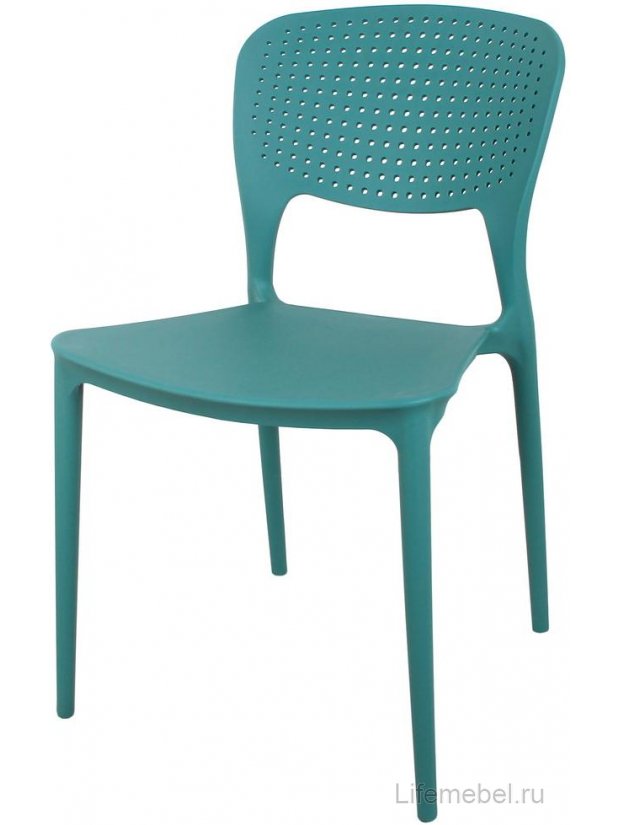 Пластиковый стул Spot светло-бирюзовый