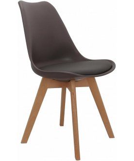Пластиковый стул Eames Bon латте