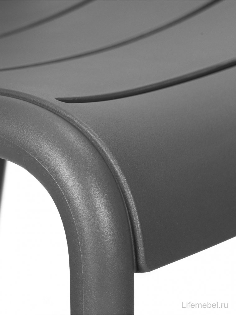 Пластиковый стул Tim темно-серый