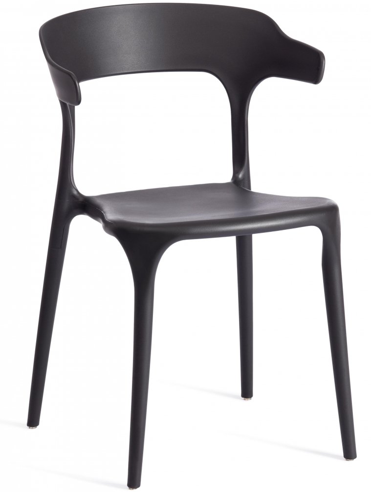 Пластиковый стул Ton (mod. PC33) черный (black 3010)