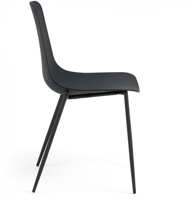 Стул на металлокаркасе Wassu черный