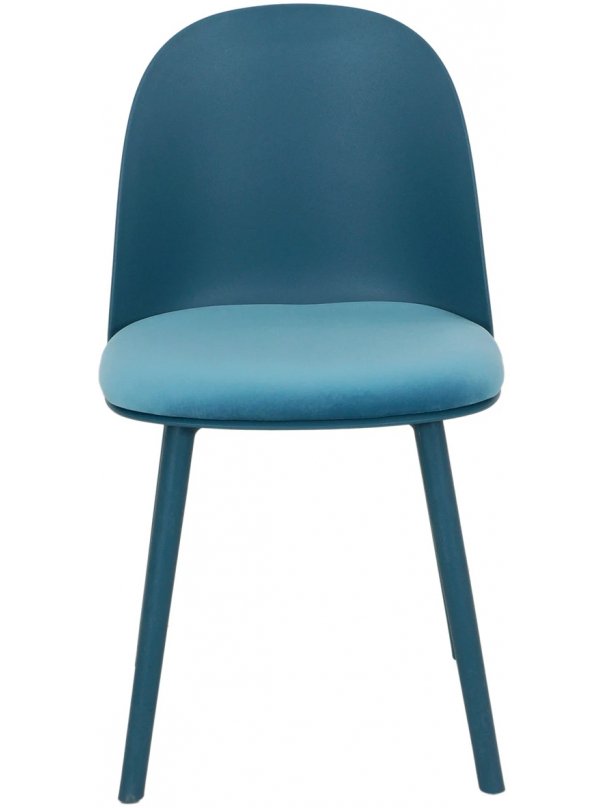 Пластиковый стул Amato бирюзовый