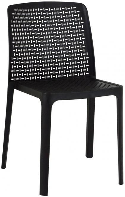 Пластиковый стул Bottega черный
