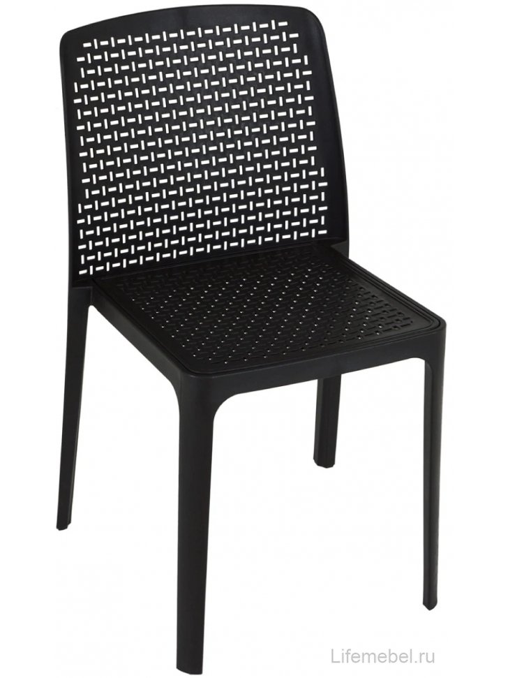 Пластиковый стул Bottega черный