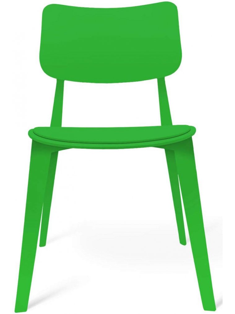 Пластиковый стул Dario green