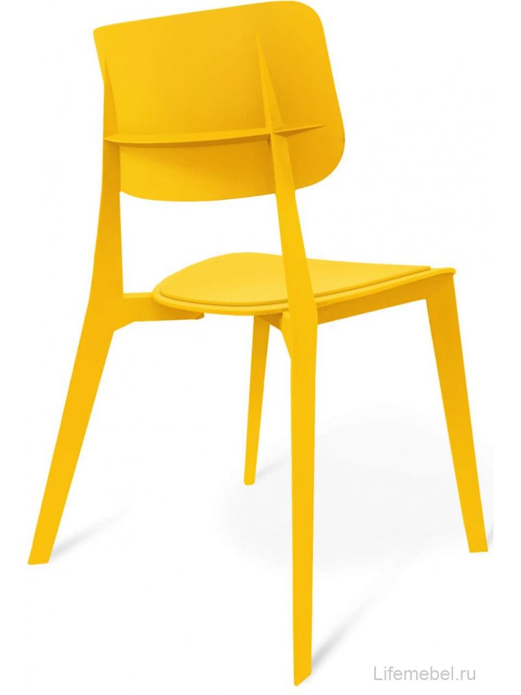 Пластиковый стул Dario yellow