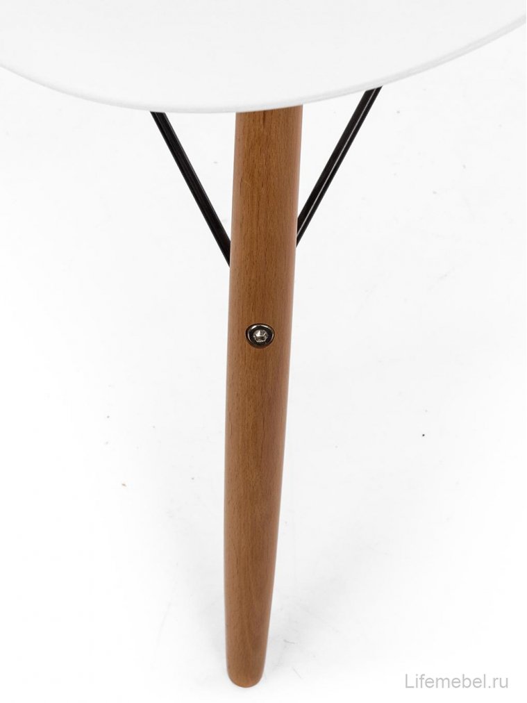 Стул Hames PC-015 белый / деревянный каркас