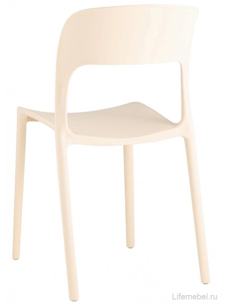 Пластиковый стул Ганс бежевый