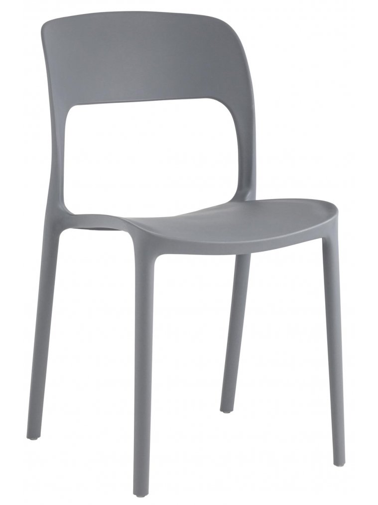 Пластиковый стул Ганс серый