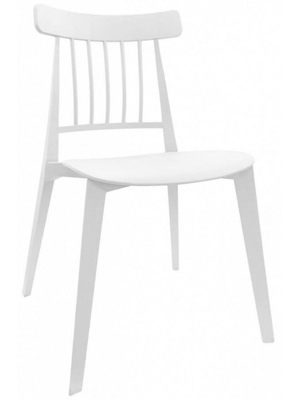 Пластиковый стул Paolo white