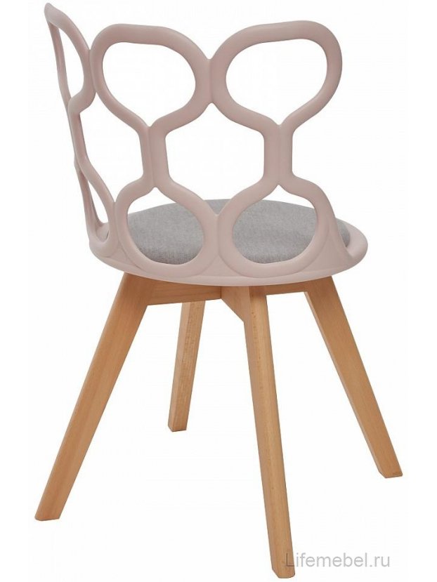 Стул пластиковый Azhur light pink