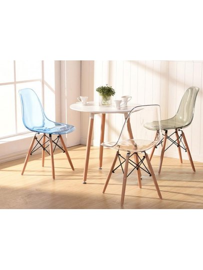 Стул пластиковый PW071PC прозрачный