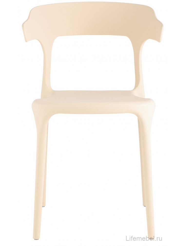 Пластиковый стул Салли бежевый