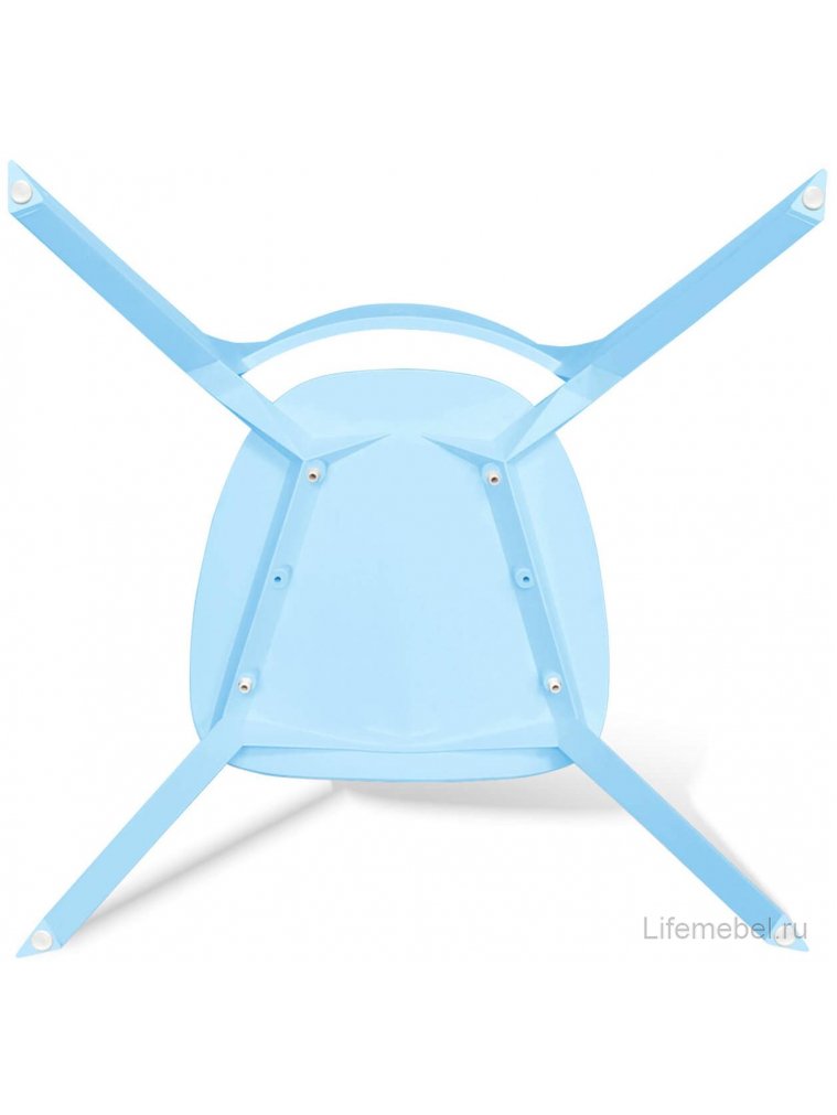 Пластиковый стул Sheffilton SHT-S111 пастельно-голубой