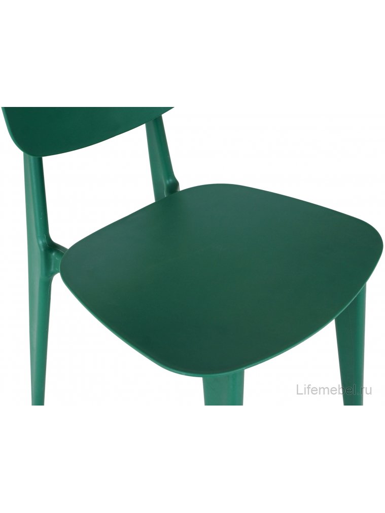 Пластиковый стул Fresco зеленый